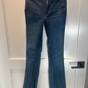 We The Free Dark Blue Flare Jeans